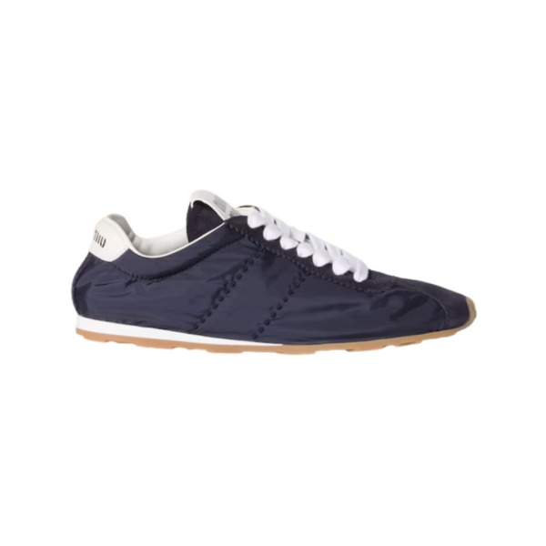 Plume Suede Marineblau