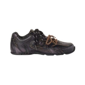 Leather Sneaker Schwarz