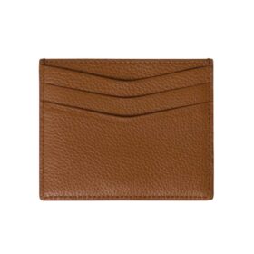 Card Leather Braun 8.5 cm