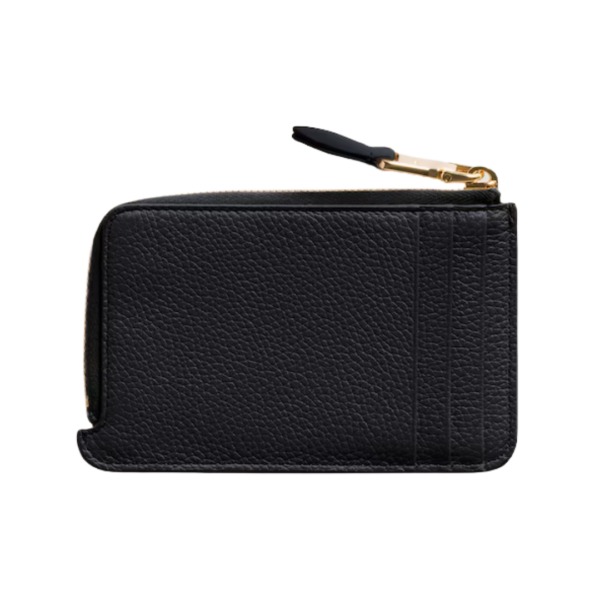 Zip Leather Schwarz 8 cm