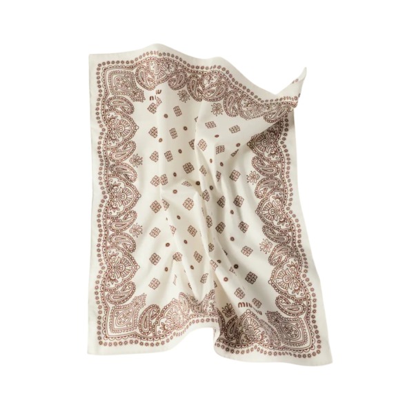 Printed Poplin Elfenbein