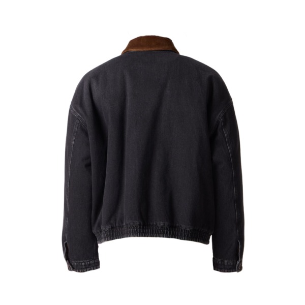 Corduroy Denim Schwarz