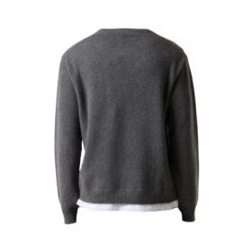 Layered Cashmere Grau