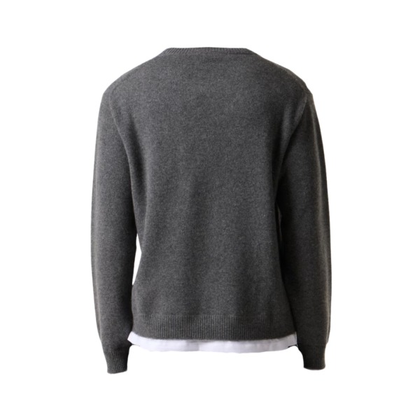 Layered Cashmere Grau