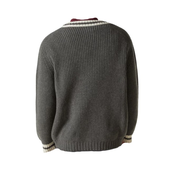 Wool Cashmere Grau
