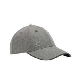 Flannel Baseball Grau