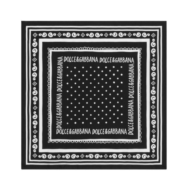 Bandana Schwarz/Weiß