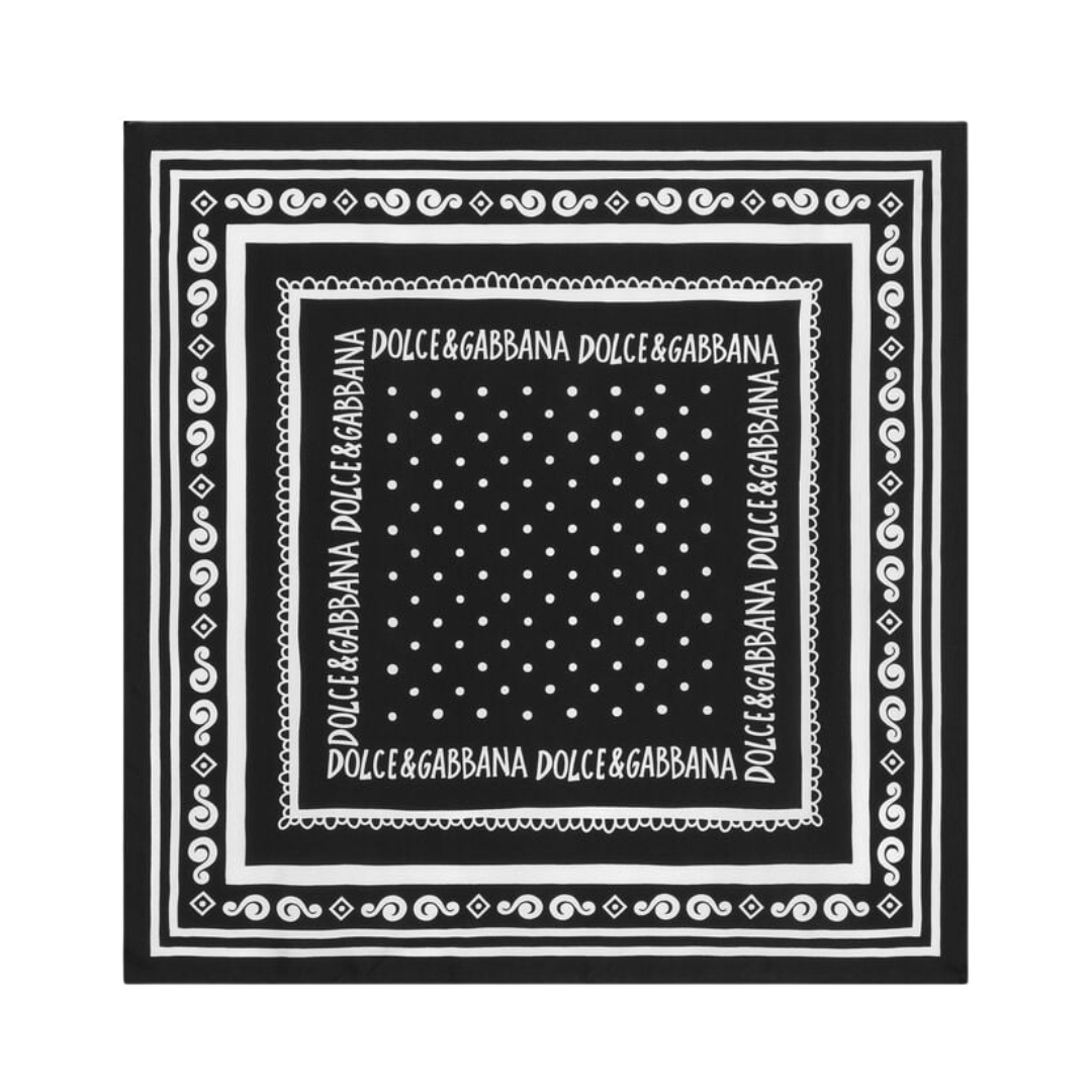 Bandana Schwarz/Weiß