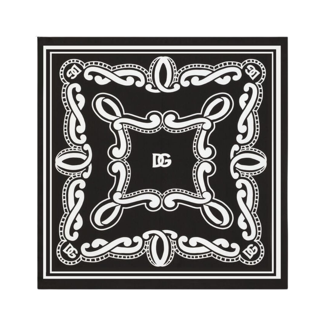 Bandana Schwarz/Weiß