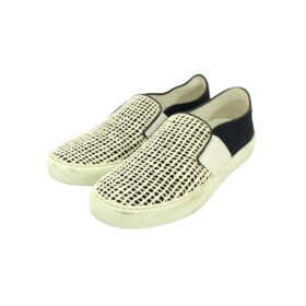 Slip-On Schwarz/Creme