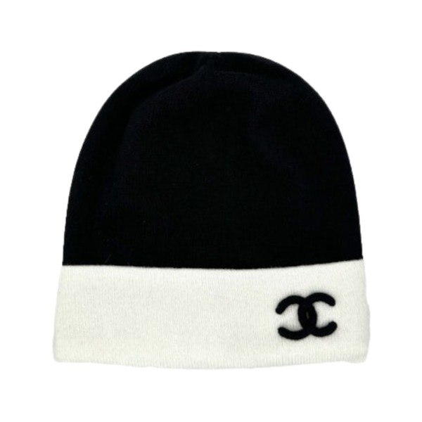 Cloche Schwarz/Weiß