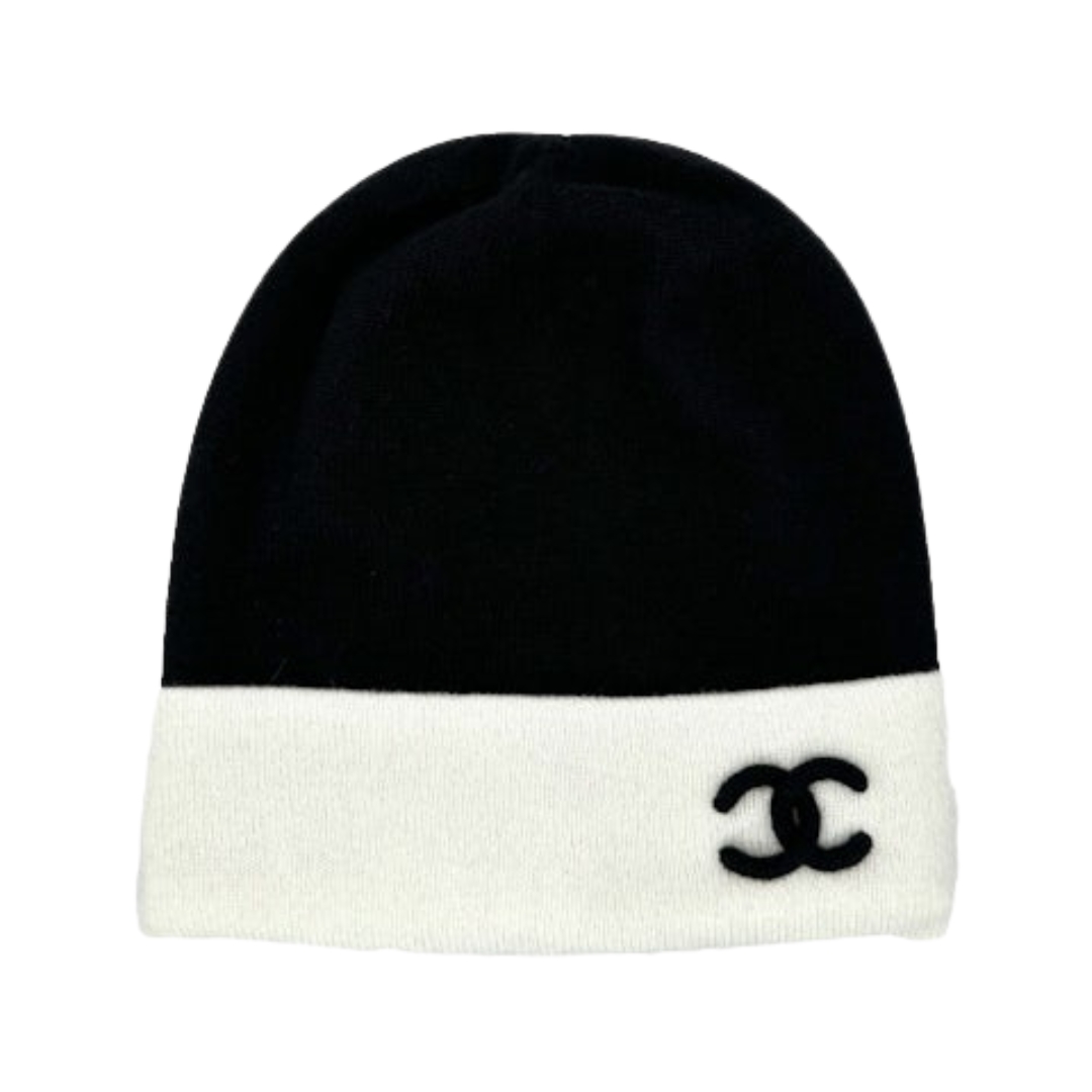 Cloche Schwarz/Weiß