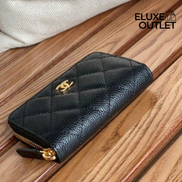 Classic Zipper Schwarz/Gold 11 cm