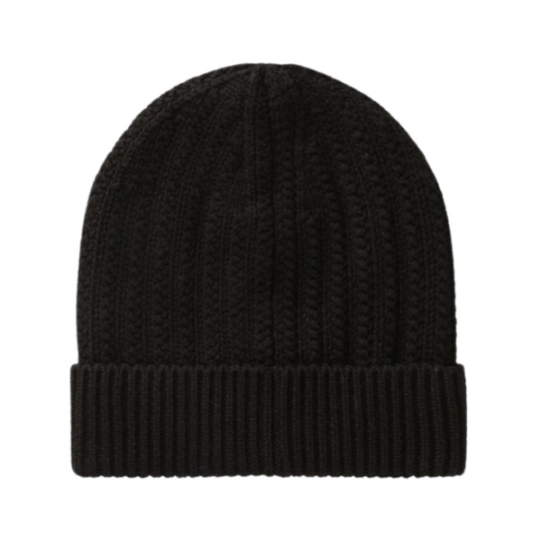 Cable-Knit Schwarz