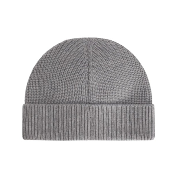 Knit Logo Tag Grau
