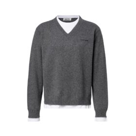 Layered Cashmere Grau