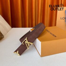 Pretty 30mm Chocolat Wildleder 3cm