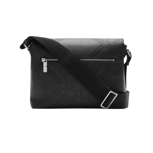 Embossed Check Schwarz 27 cm