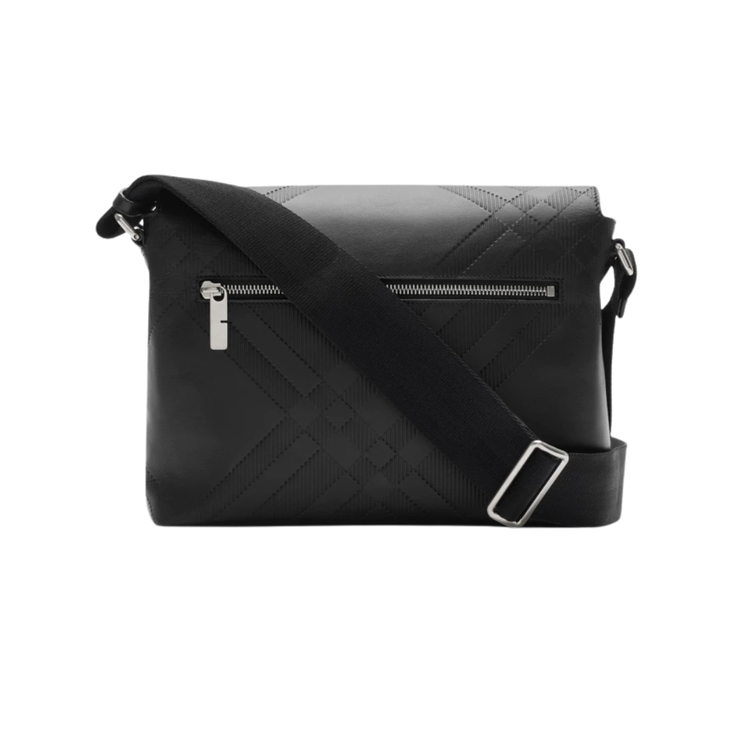 Embossed Check Schwarz 27 cm