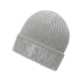 Beanie wool Grau