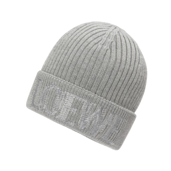 Beanie wool Grau