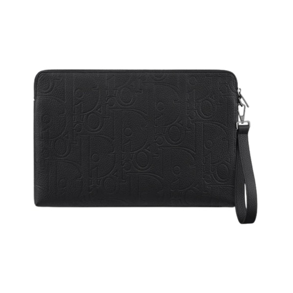 Zipped Pouch Schwarz 35 cm
