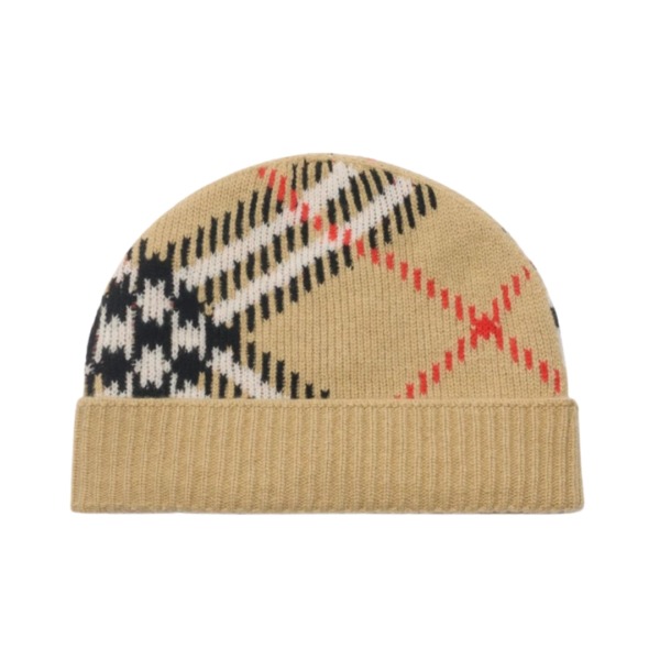 Cashmere Blend Hat Beige