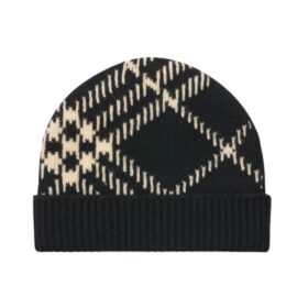 Cashmere Blend Hat Schwarz