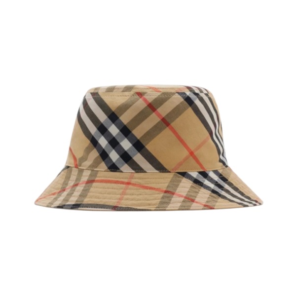 Reversible Hat Schwarz/Beige