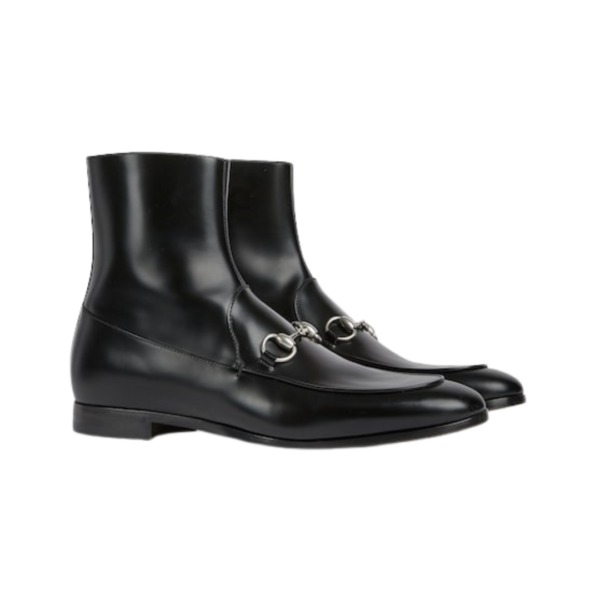 Horsebit Ankle Schwarz