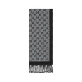 Jacquard Grau/Schwarz