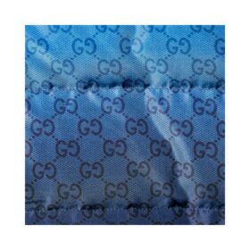 Printed Hellblau/Dunkelblau