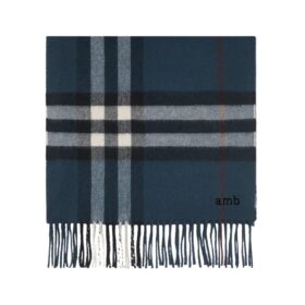 Cashmere Blaugrau/Marineblau