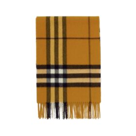 Check Cashmere Senfgelb