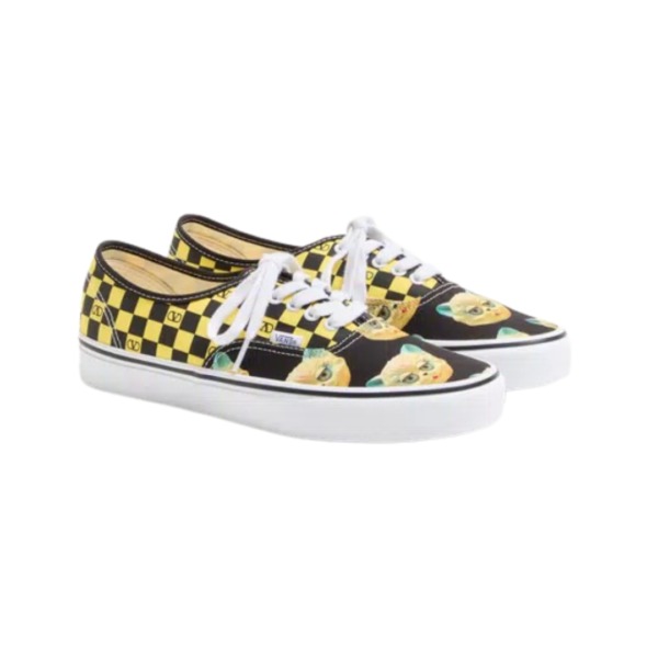 Vans Low-Top Schwarz/Gelb
