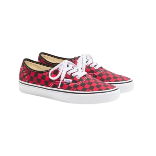 Vans Low-Top Schwarz/Rot