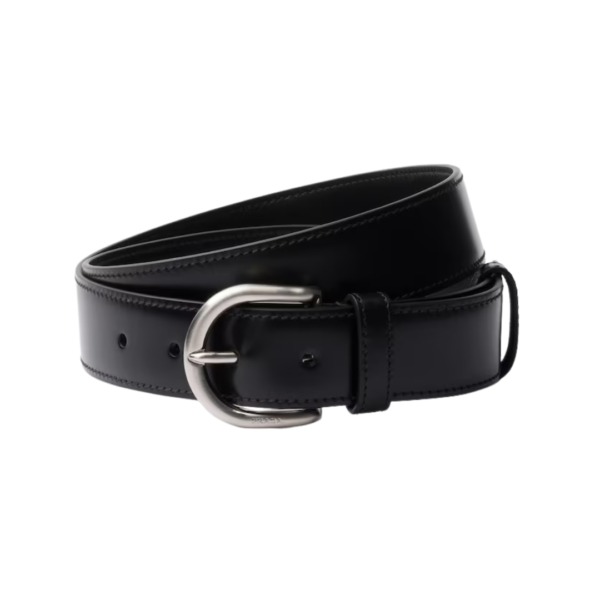 Leather Schwarz 3.3 cm