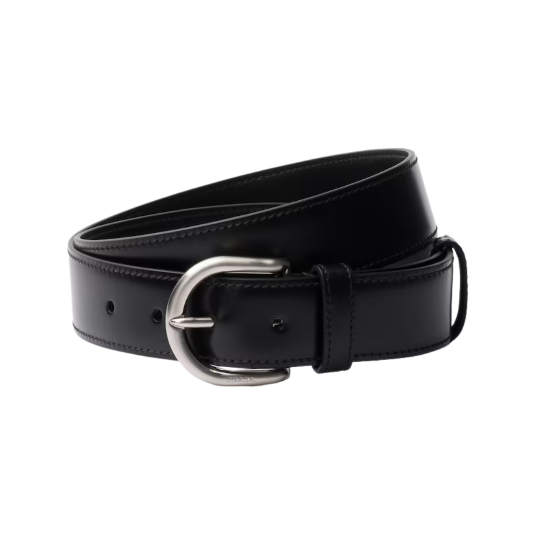 Leather Schwarz 3.3 cm