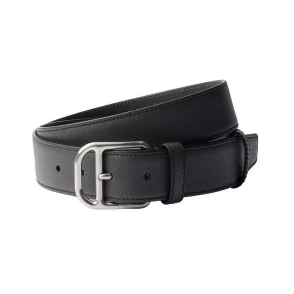 Saffiano Schwarz 3.3 cm