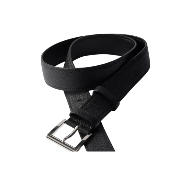 Leather Schwarz 3 cm