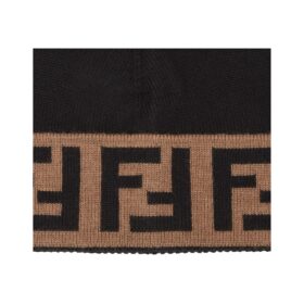 FF Beanie Wool Schwarz