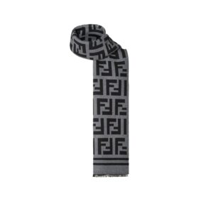 Wool Scarf Schwarz