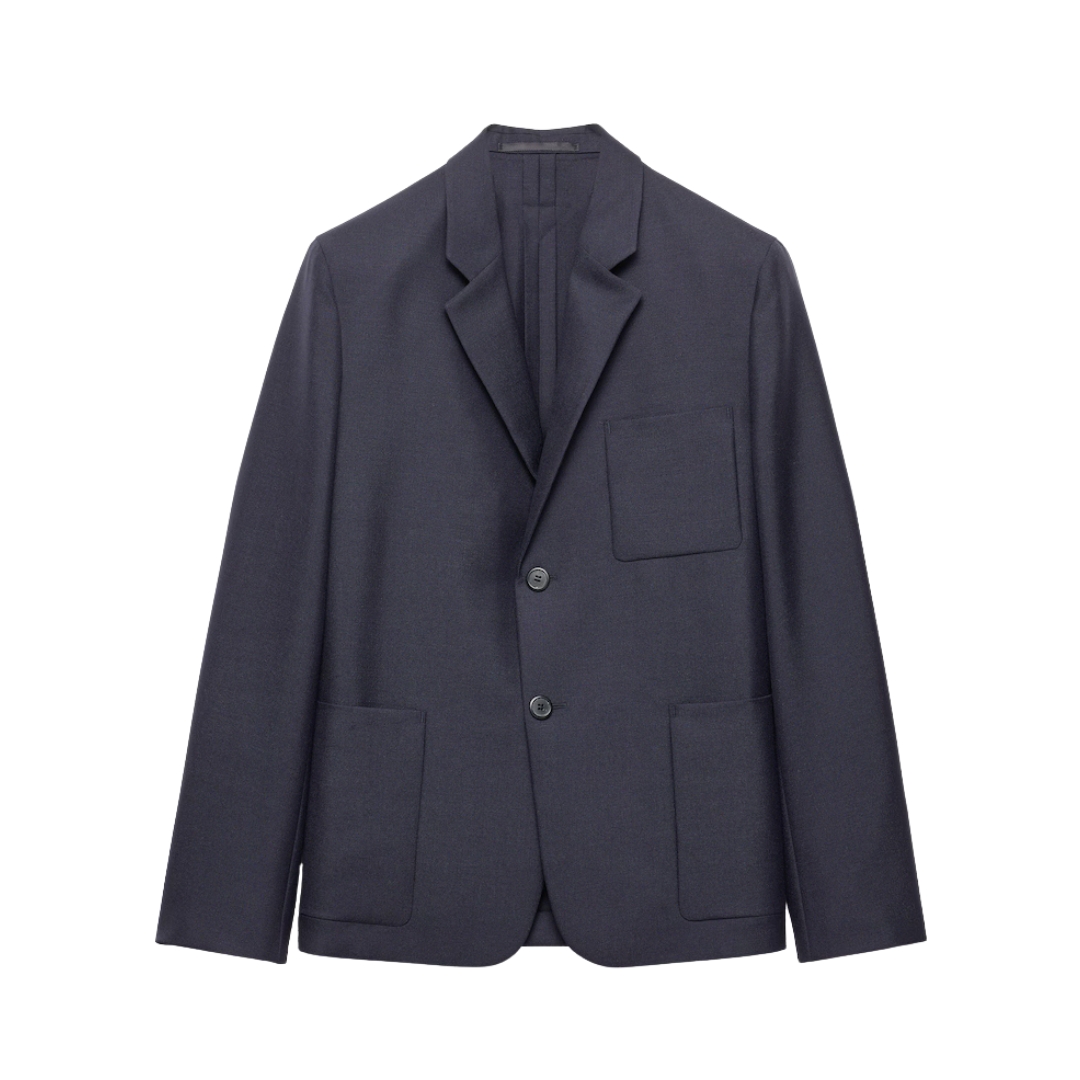 Mohair Marineblau