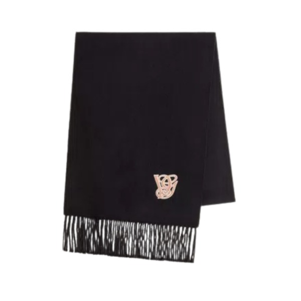 Embroidered Schwarz