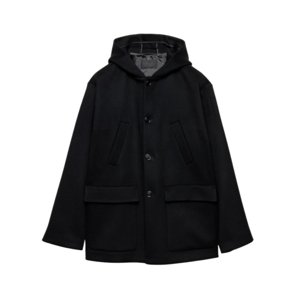 Wool Blend Schwarz