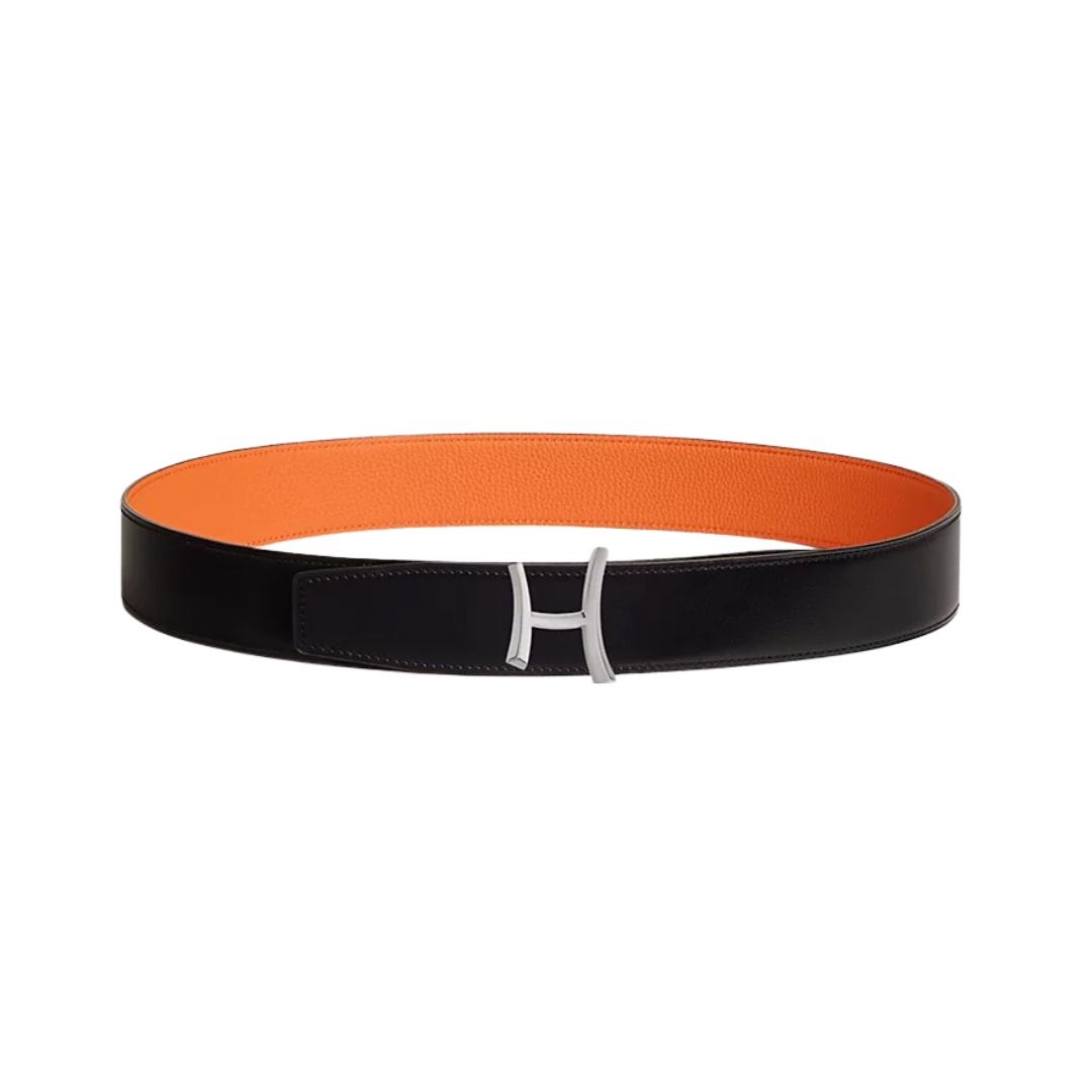 Reversible Schwarz/Orange 1.5 cm