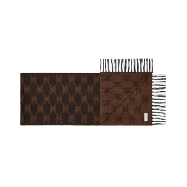 Fringed Schwarz/Toffee