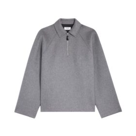 Double Face Cashmere Grau