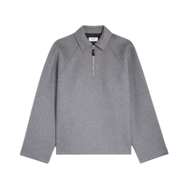 Double Face Cashmere Grau