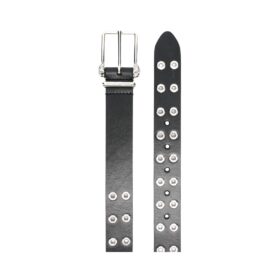 Eyelet-Studded Schwarz 3 cm